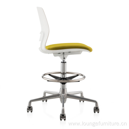 Office Chair Adjustable Height Bar Chair Convenient Move